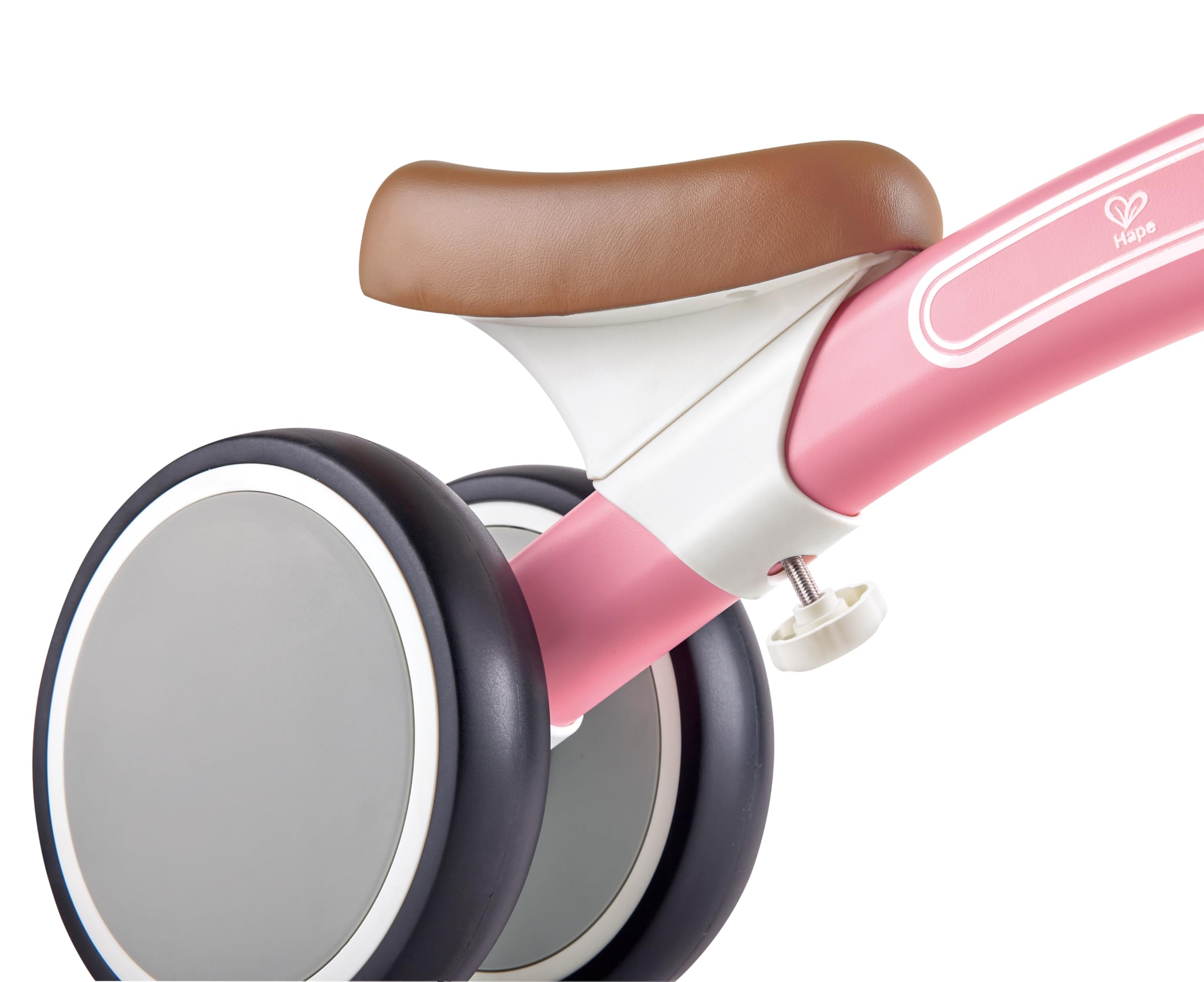 Hape triciclo rosa senza pedali 3 ruote 18 mesi