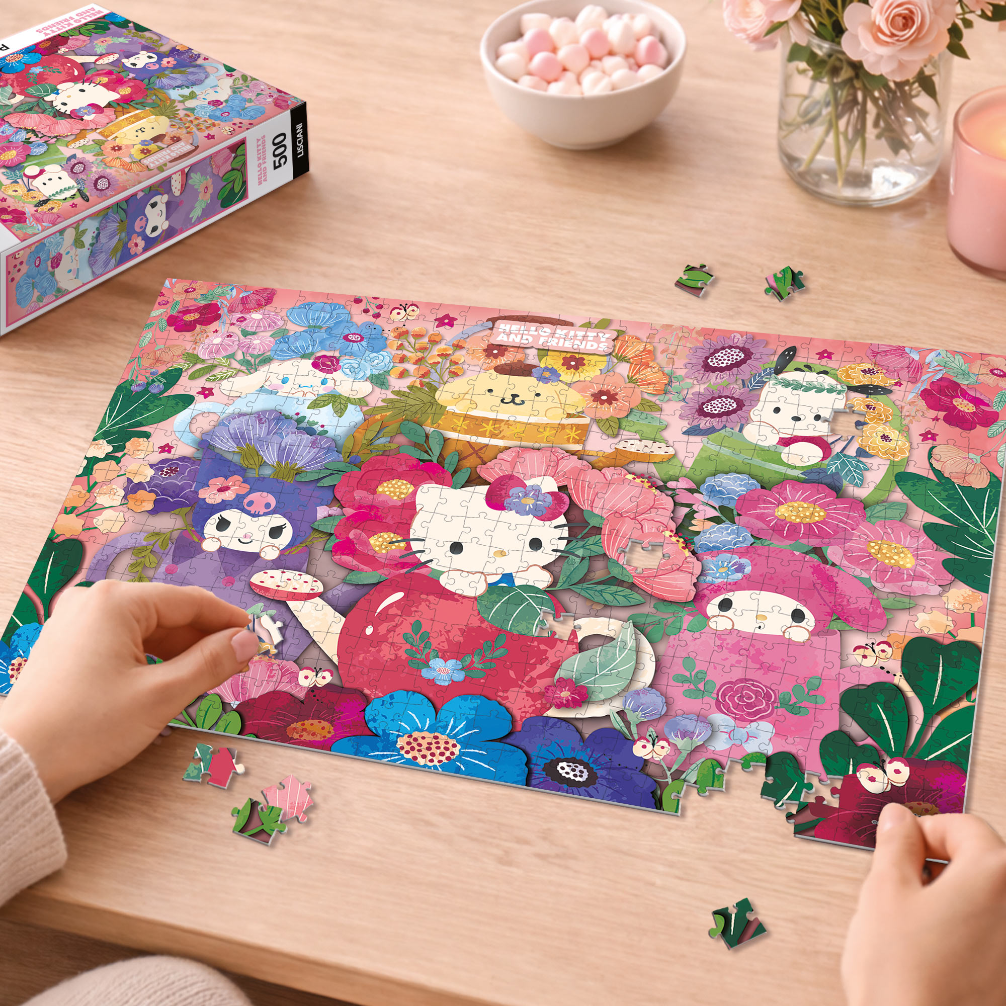 Lisciani Hello Kitty and Friends 500 puzzle 500 pezzi ragazzi