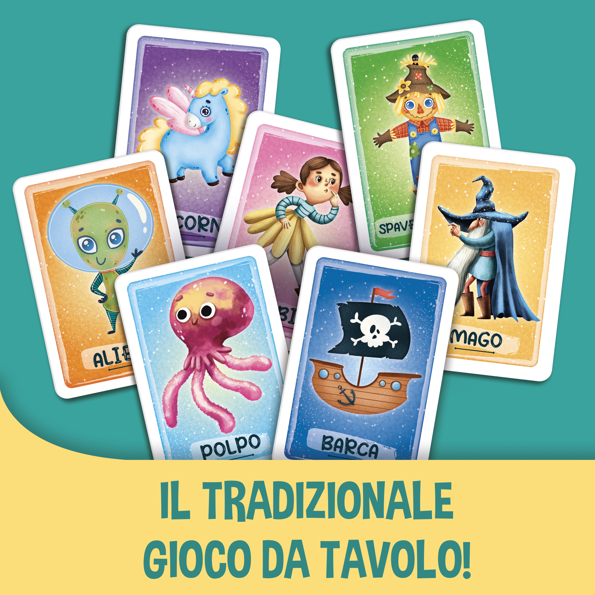 Lisciani Ludoteca Mercante in Fiera carte bambini Bambi