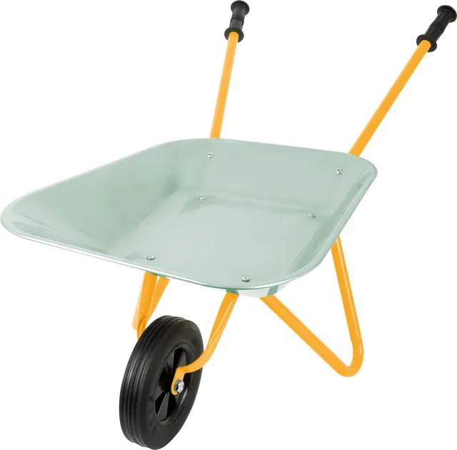 Smallfoot Tiny Garden carriola giocattolo in metallo bambini
