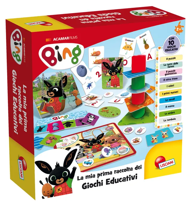 Lisciani Bing Raccolta Giochi Educativi Baby giochi prima infanzia