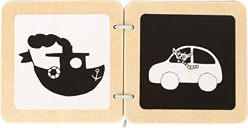 Small Foot 10862 libro in legno Ludwig contrasti 12 mesi