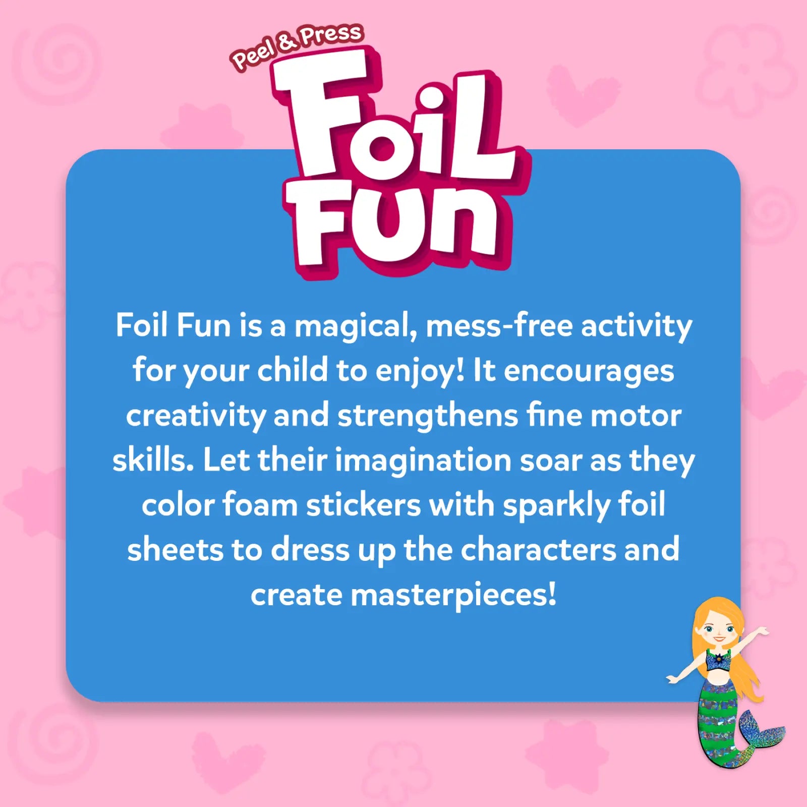 Skillmatics Foil Fun Dress Up kit foil principesse