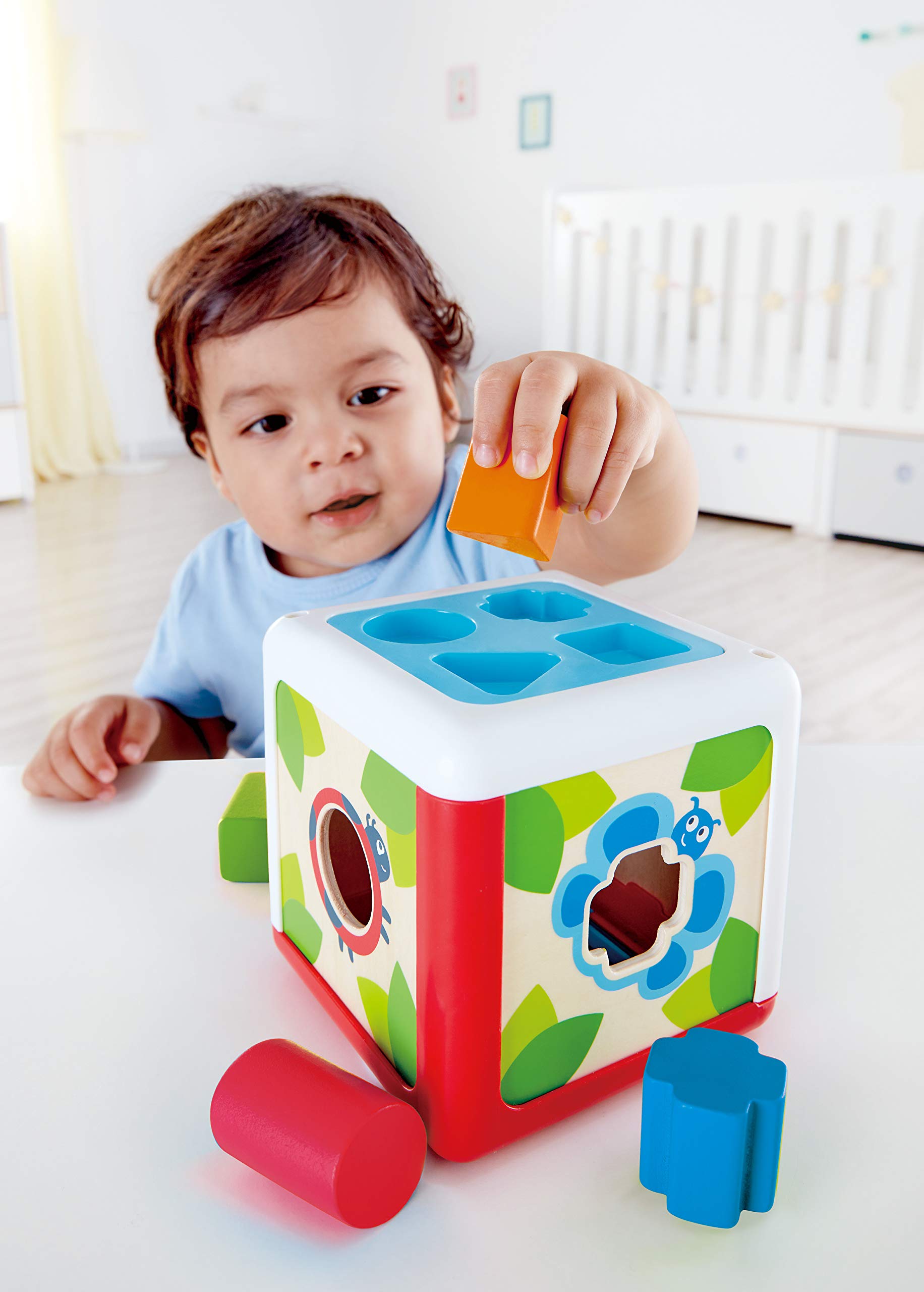 Hape Shape Sorting Box scatola forme in legno bambini