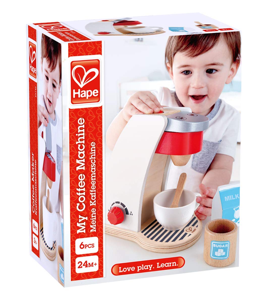 Hape macchinetta del caffè in legno per bambini