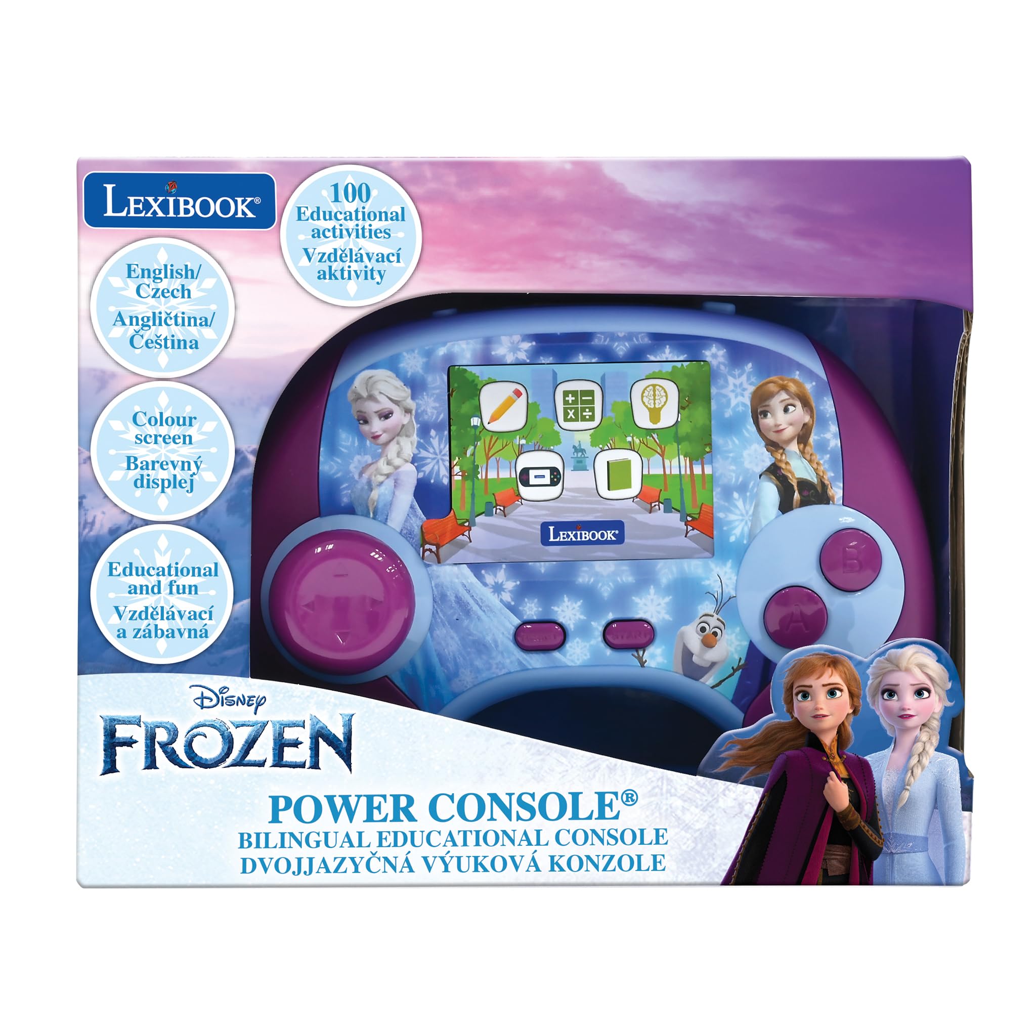 Lexibook Power Console JCG100FZi12 Frozen console educativa