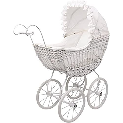 smallfoot Evelin 8770 carrozzina bambole bianca elegante