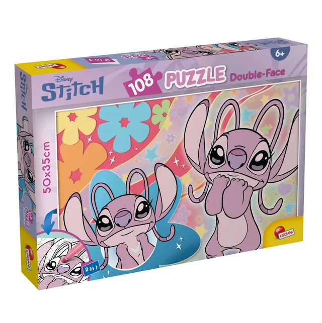Lisciani Stitch Puzzle Df Plus 108 108 pezzi da colorare