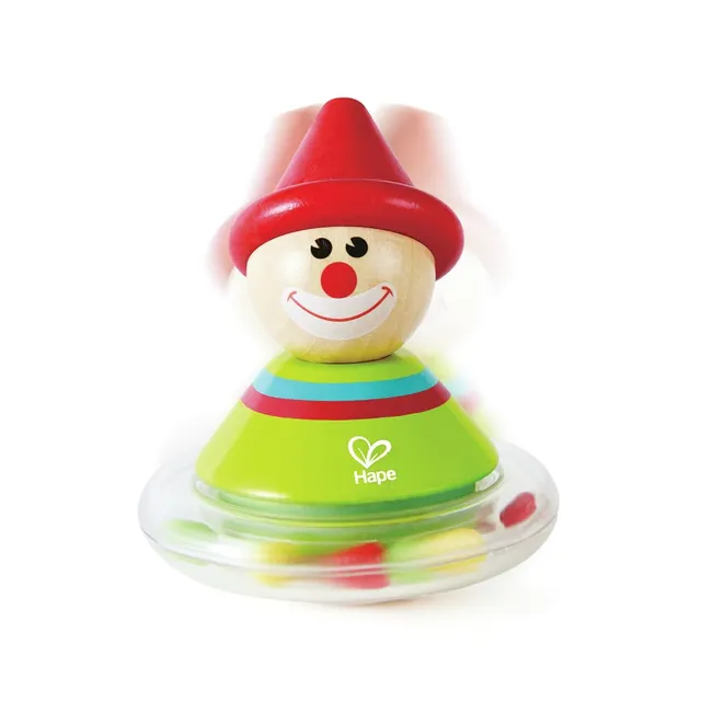 Hape E0015 pagliaccio equilibrista gioco in legno