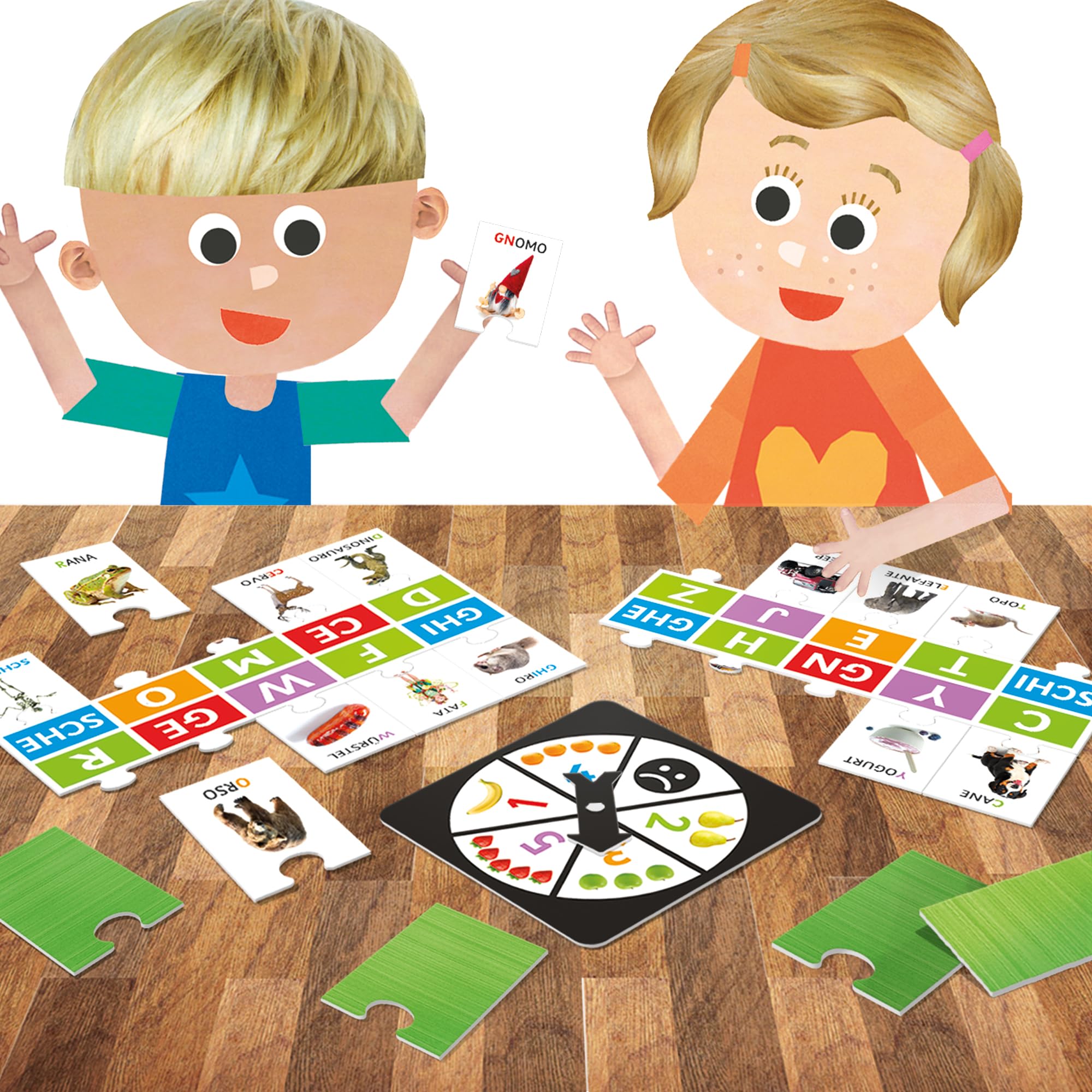 Headu Tombola Fonetica Alfabeto e Parole gioco educativo 4-7 anni