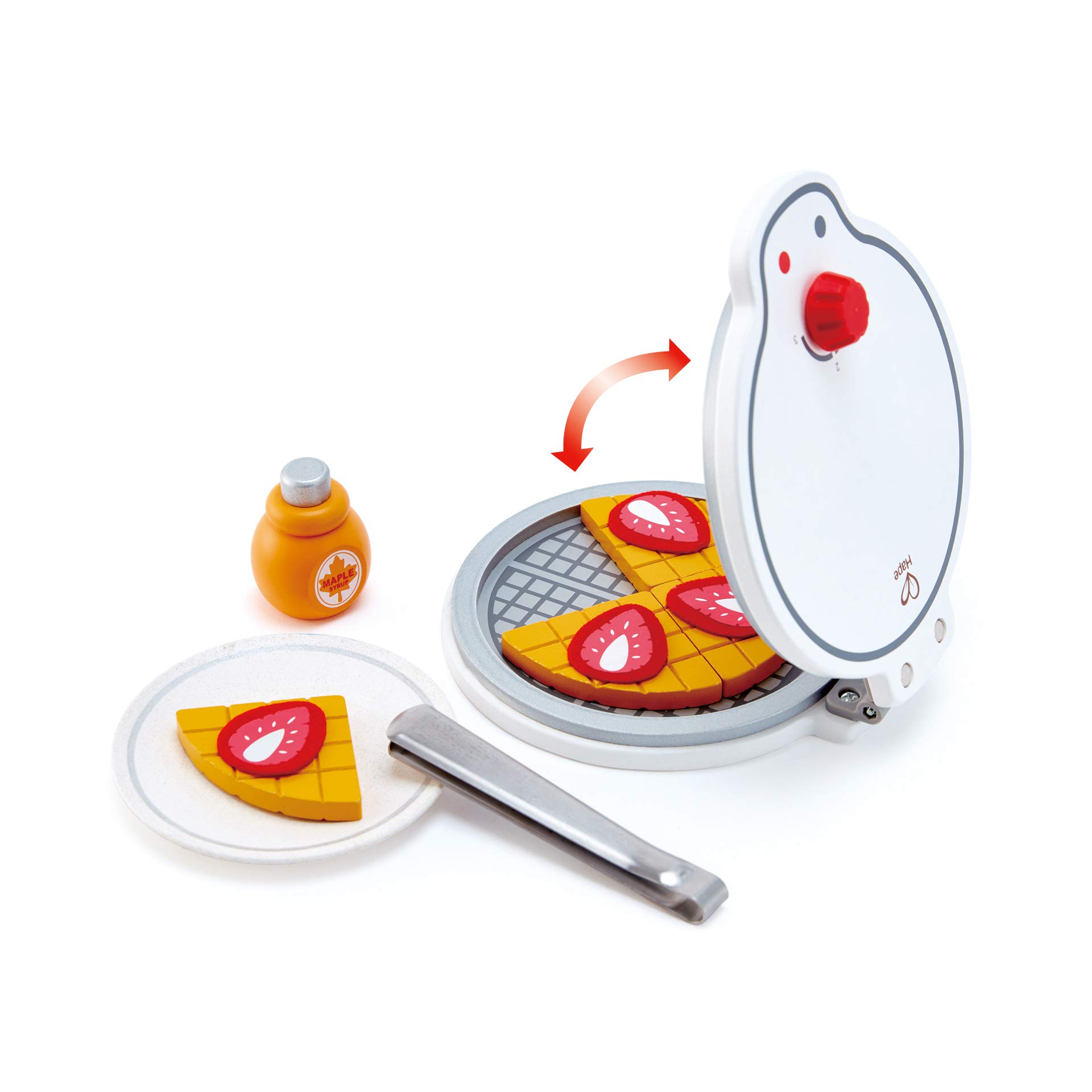 Hape E3138 set waffle cucina giocattolo con fragole
