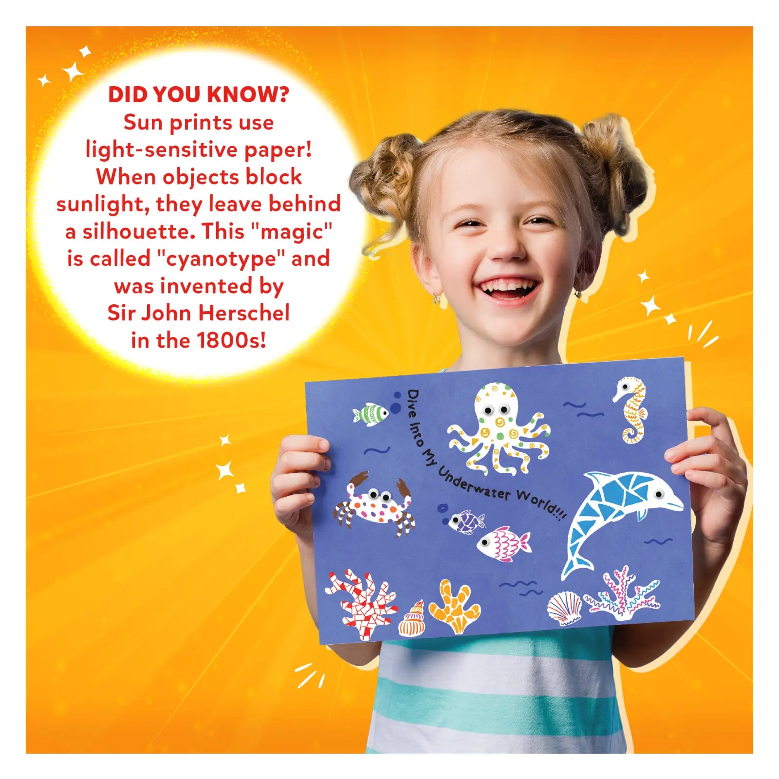 Skillmatics Magical Sun Art Animals kit arte solare 4-12 anni