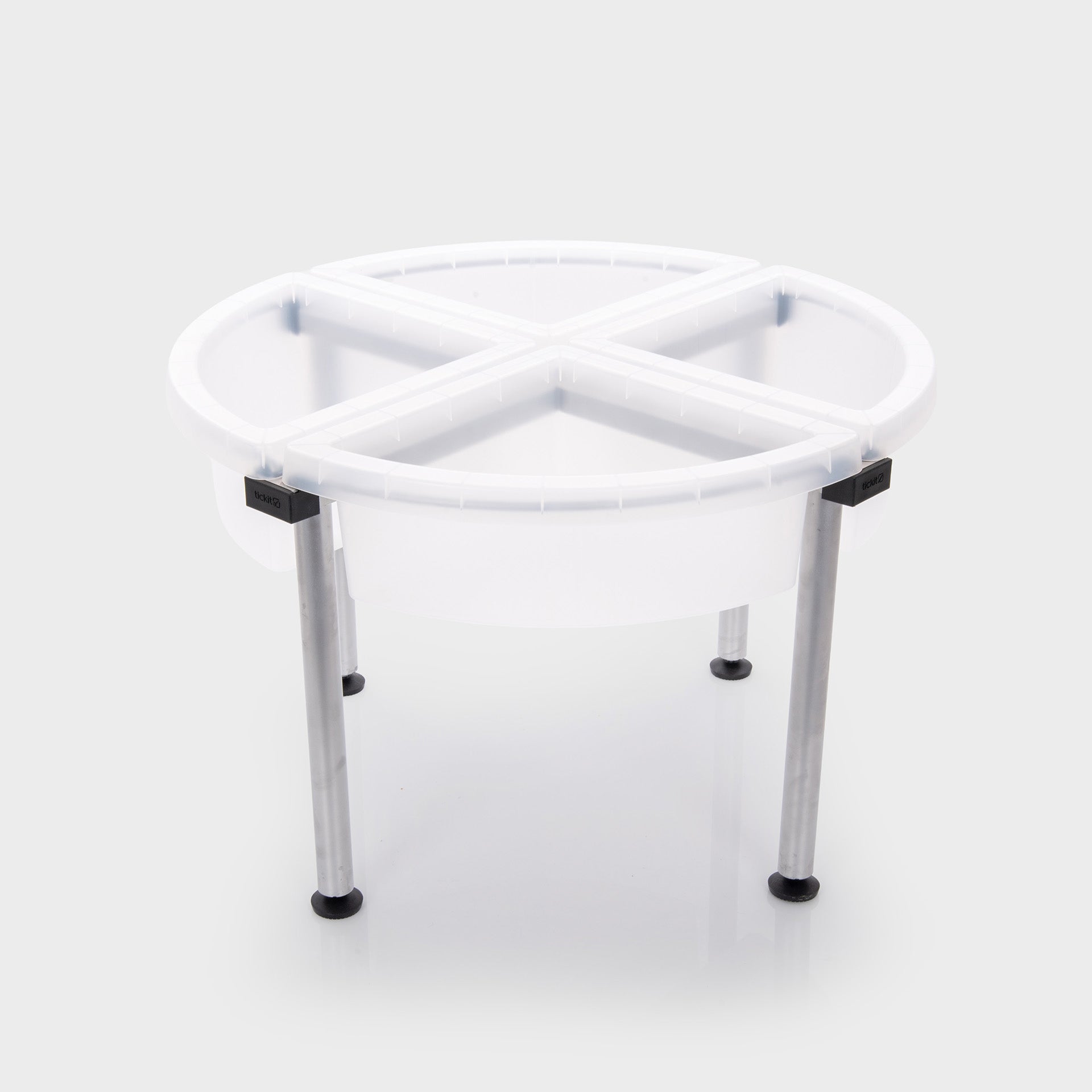 Tickit Discovery Quadrant Trays Stand centro 4 vaschette