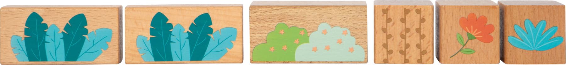 smallfoot Jungle Friends 12768 blocchi legno 50 pezzi da 1 anno