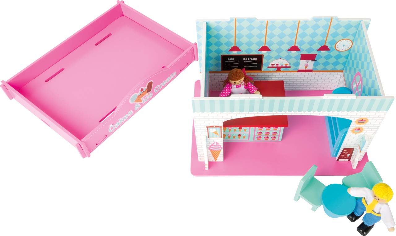 smallfoot 10855 Gelateria casa legno gioco 2 personaggi