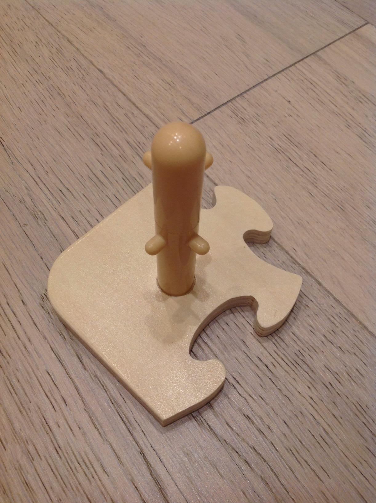 Hape E0411 Puzzle Creativo gioco incastri in legno