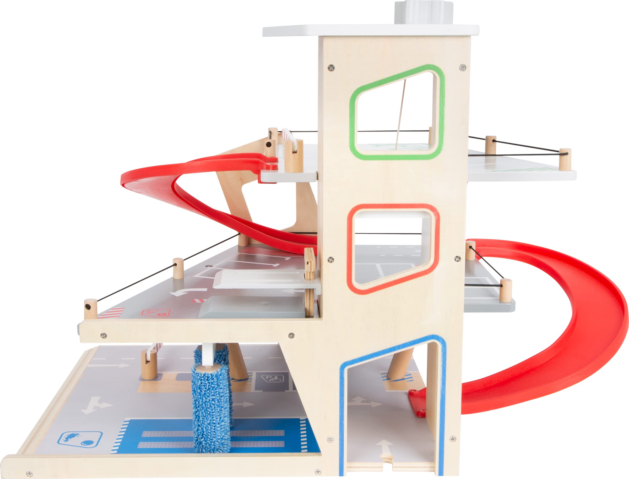 smallfoot 11676 autosilo premium legno 3 piani 2 auto