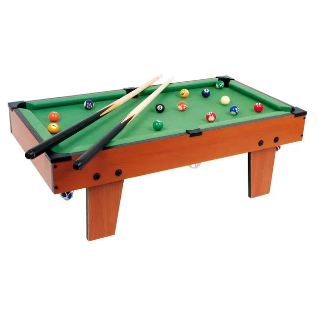 smallfoot Maxi Biliardo da tavolo legno 2 stecche viaggio