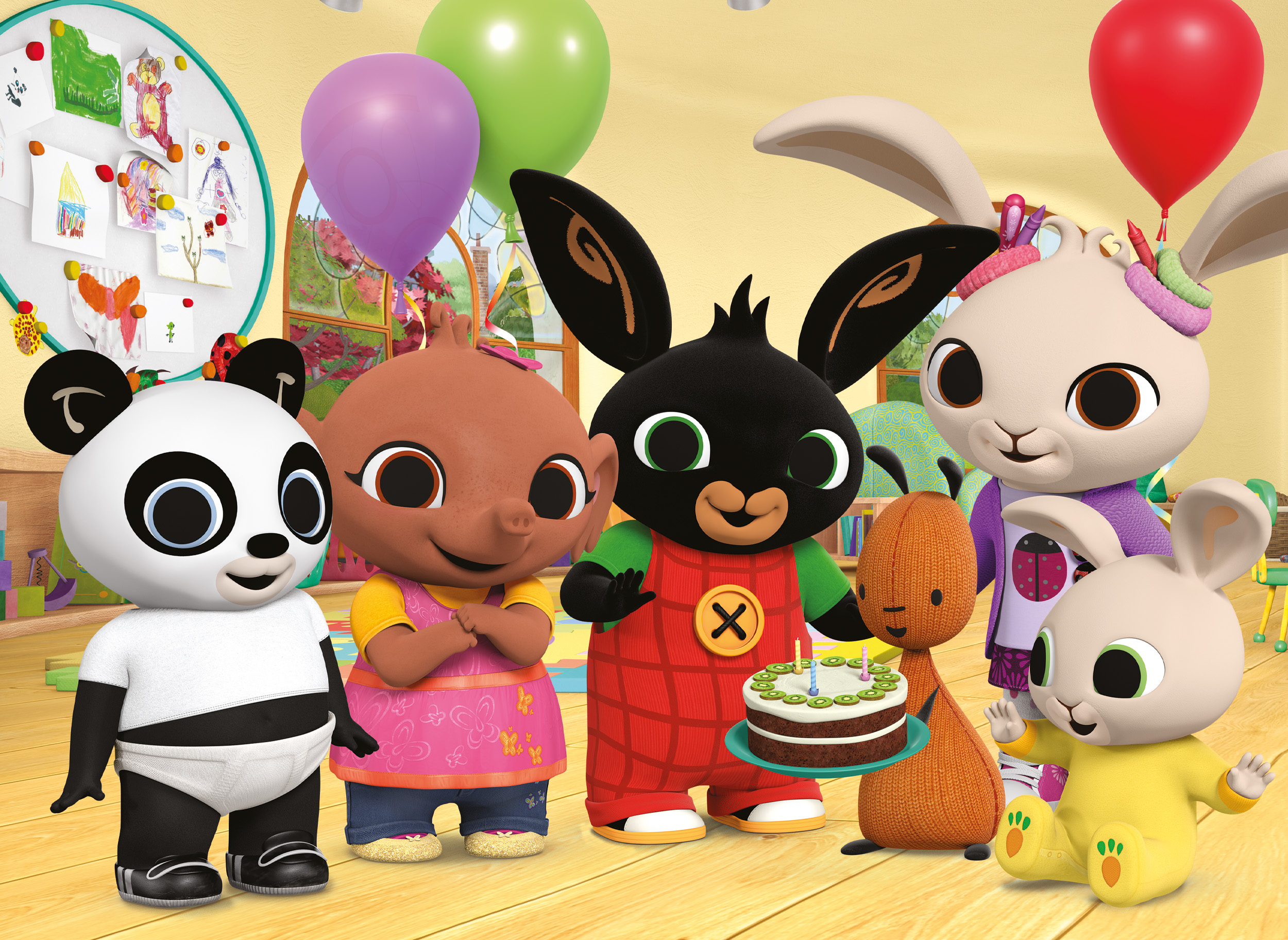Lisciani Bing M-Plus 24 Puzzle Bambini Happy Birthday