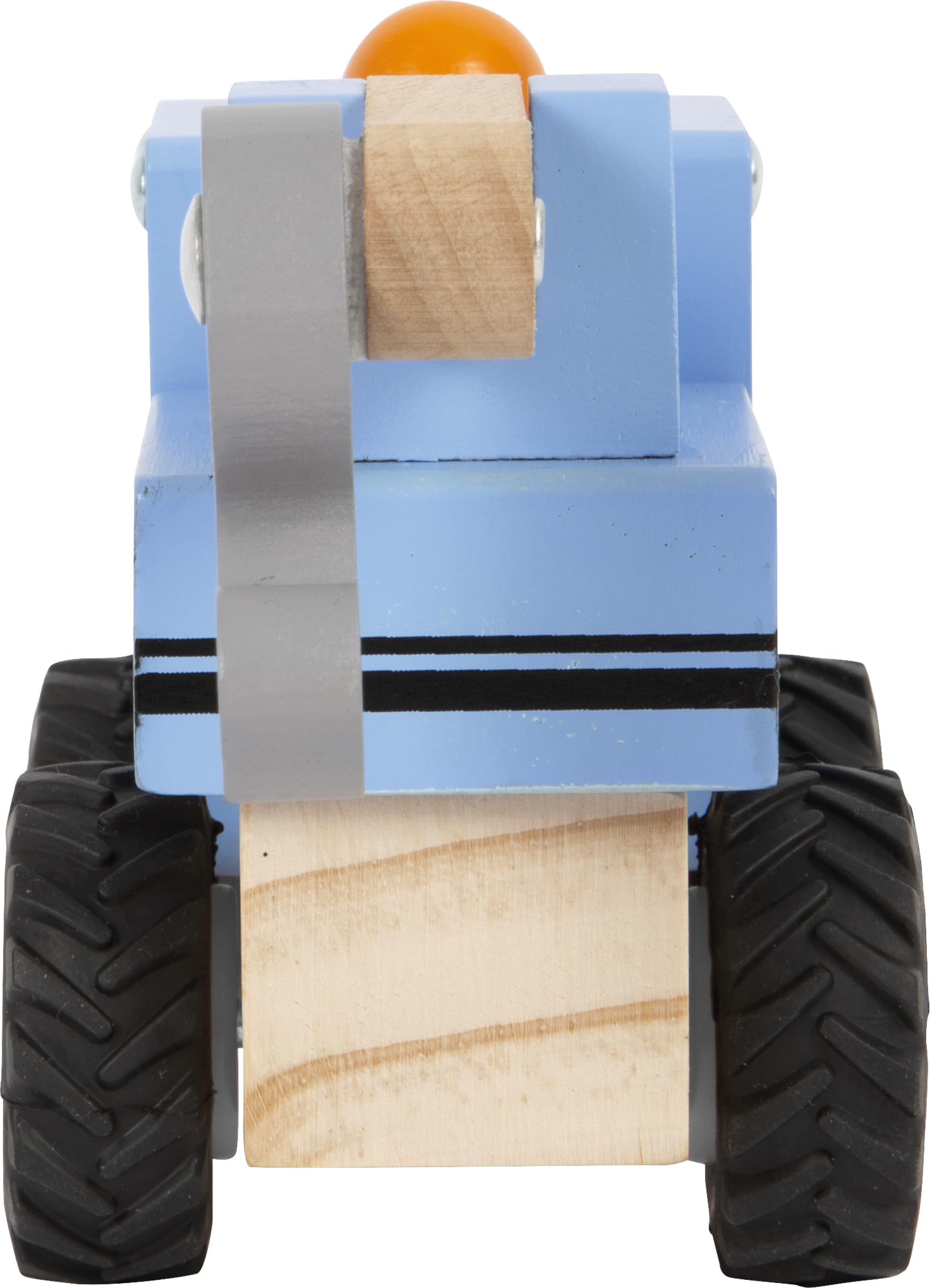 smallfoot 12446 carro attrezzi legno gru 19 cm