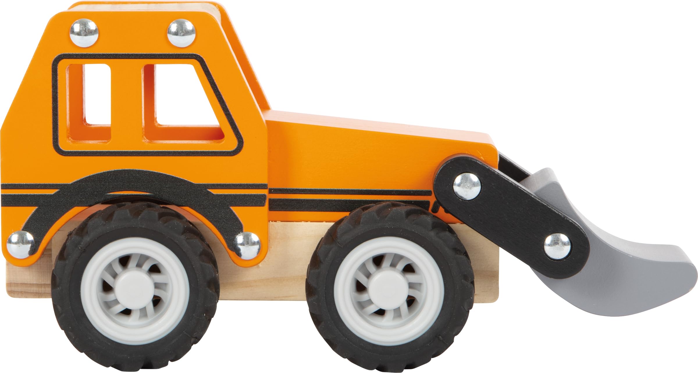 smallfoot Escavatore 12447 ruspa legno con pala mobile