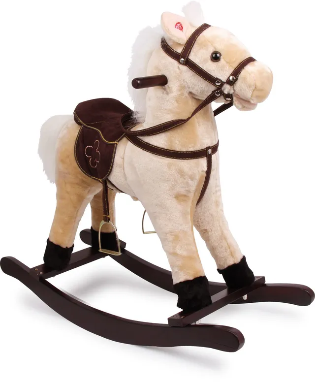 smallfoot 4101 Zottel cavallo a dondolo sonoro