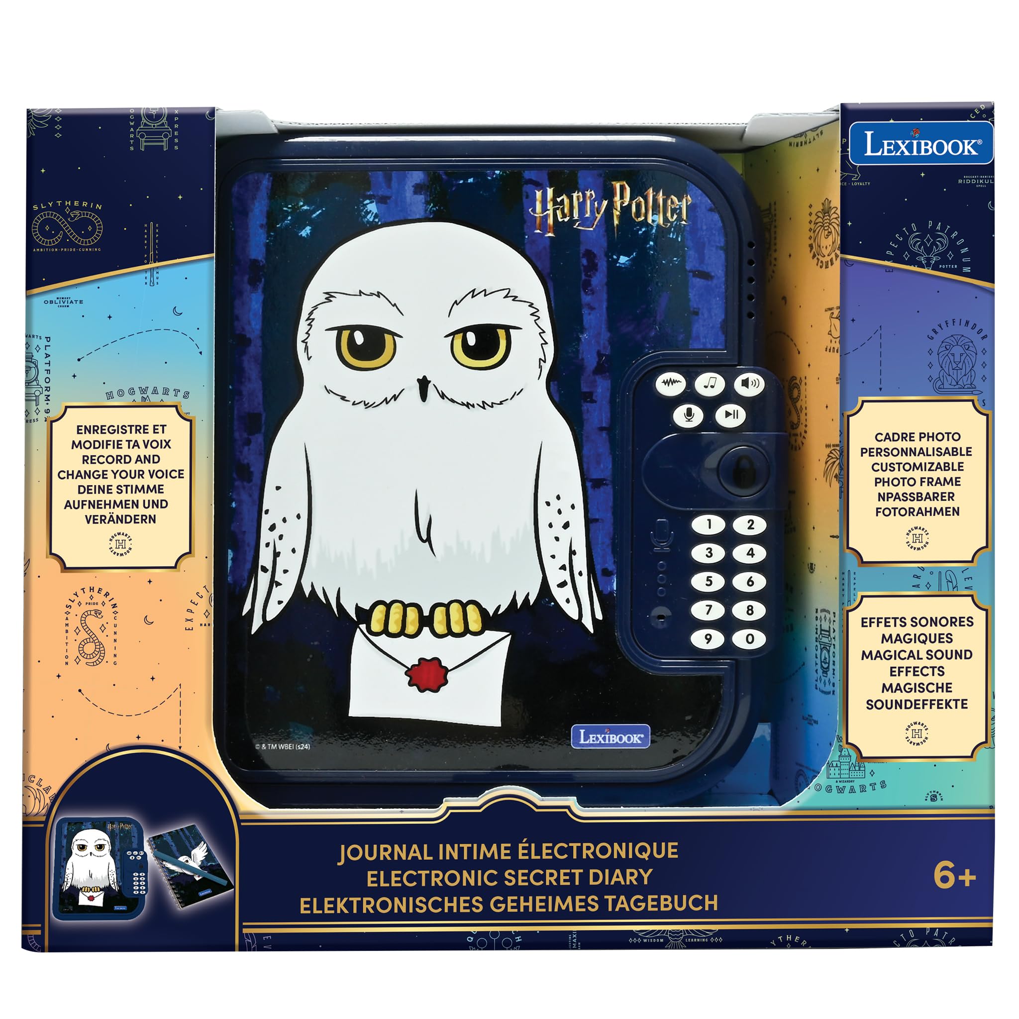 Lexibook Harry Potter SD50HP1 diario elettronico Edvige