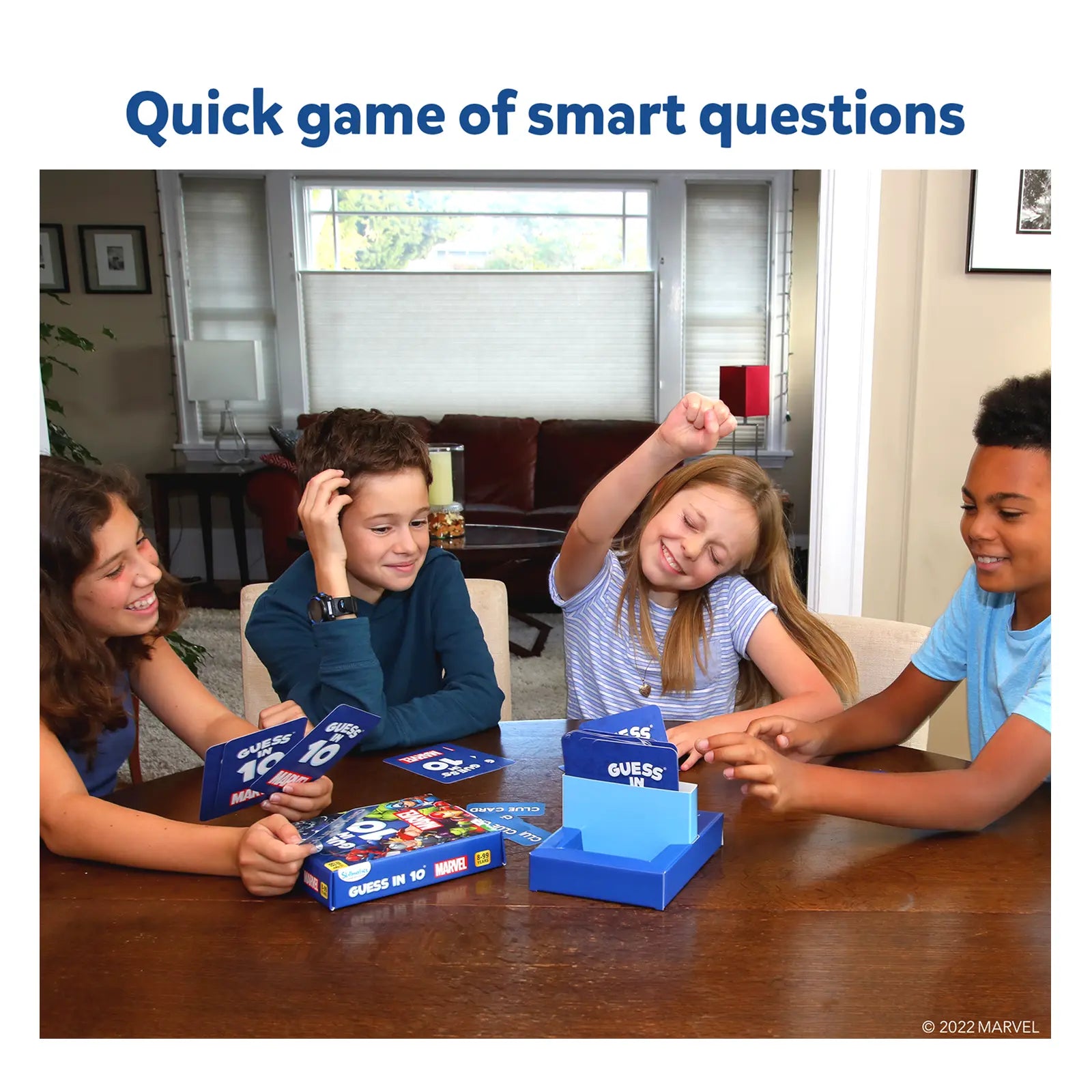 Skillmatics Guess in 10 Marvel gioco carte 8 anni