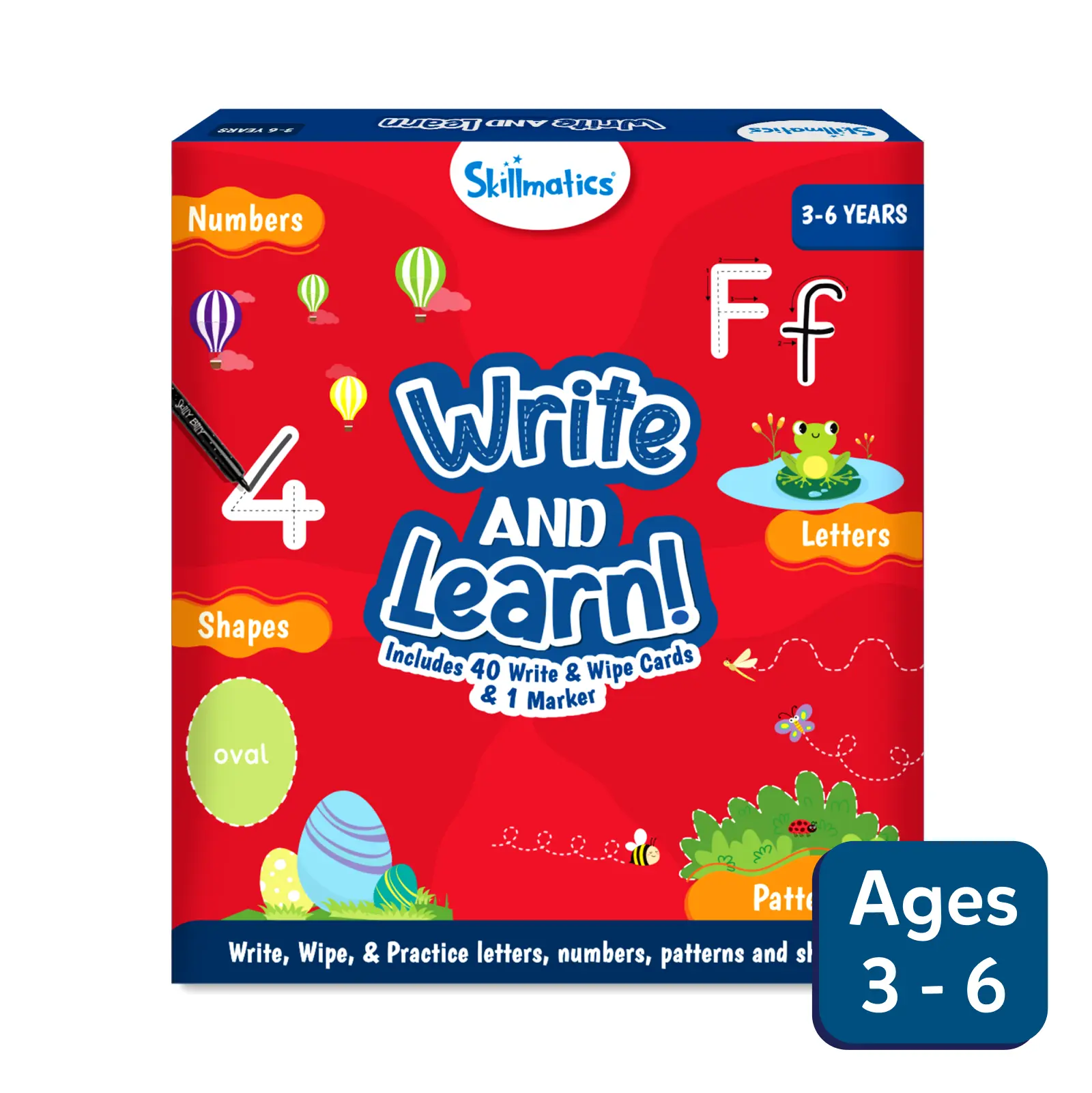 Skillmatics Write & Learn Write and Learn schede scrittura prescolare