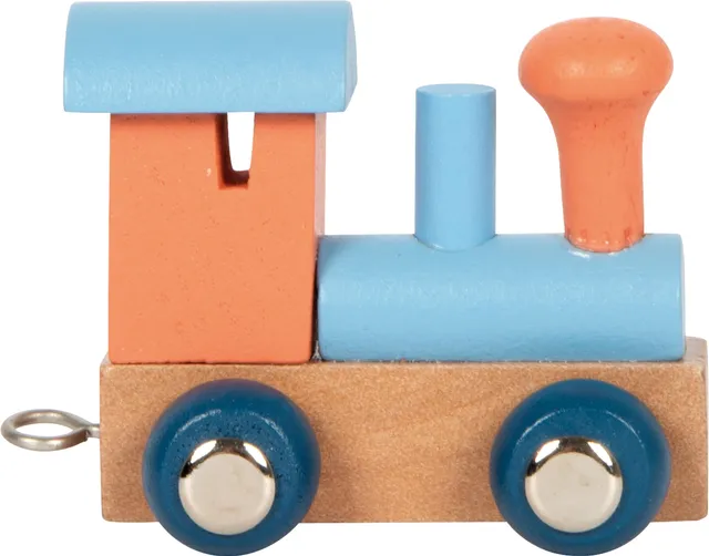 smallfoot Lettera Polare Locomotiva trenino legno salmone