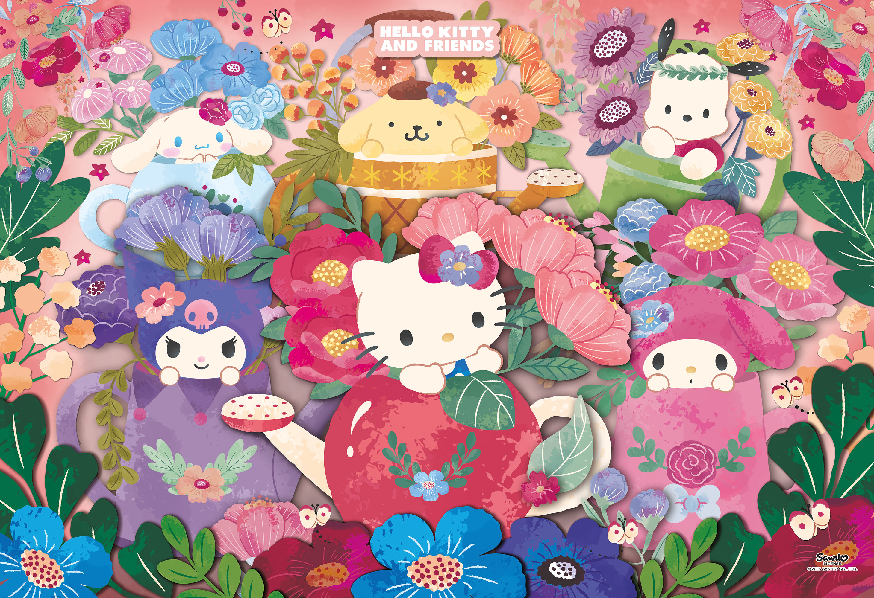 Lisciani Hello Kitty and Friends 500 puzzle 500 pezzi ragazzi