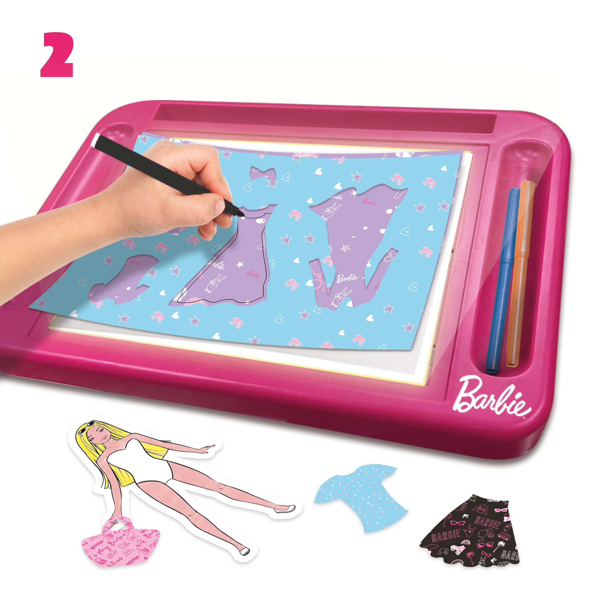 Lisciani Barbie Fashion Atelier con Doll gioco creativo moda