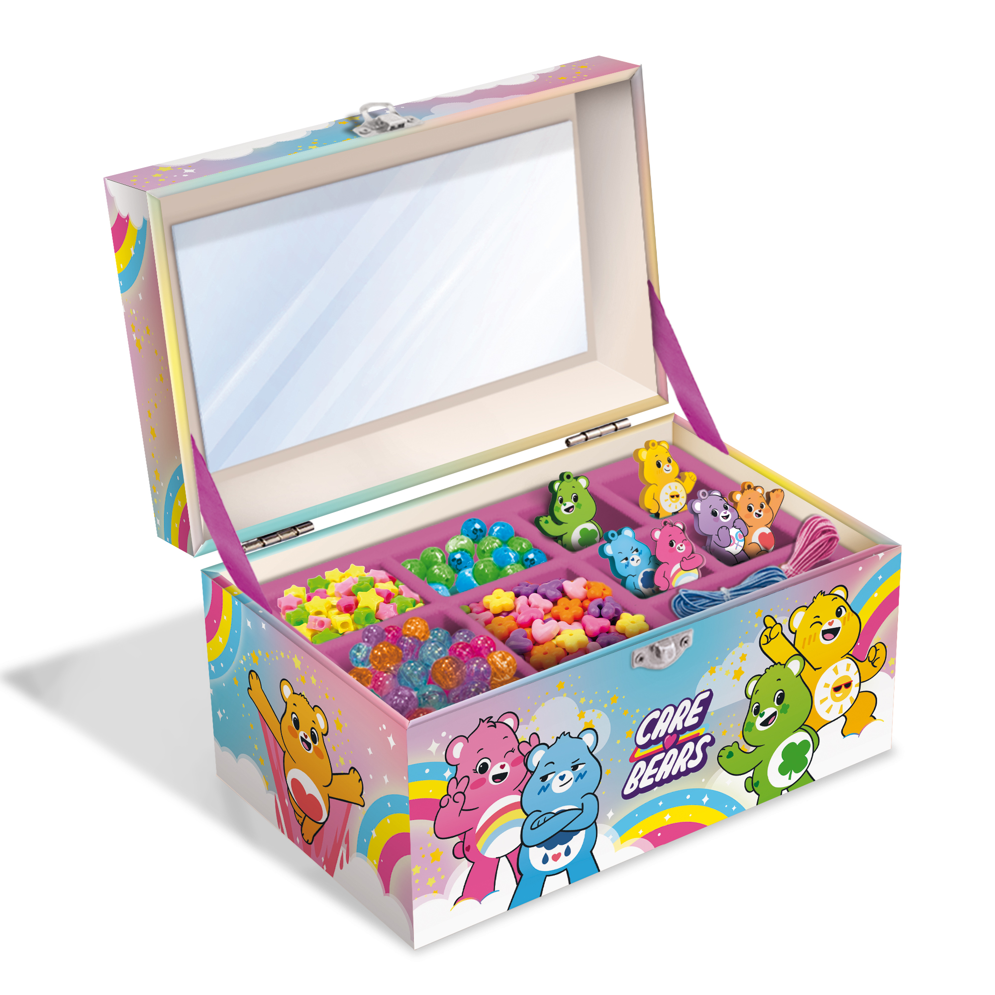 Lisciani Care Bears Rainbow Bijoux kit con perline