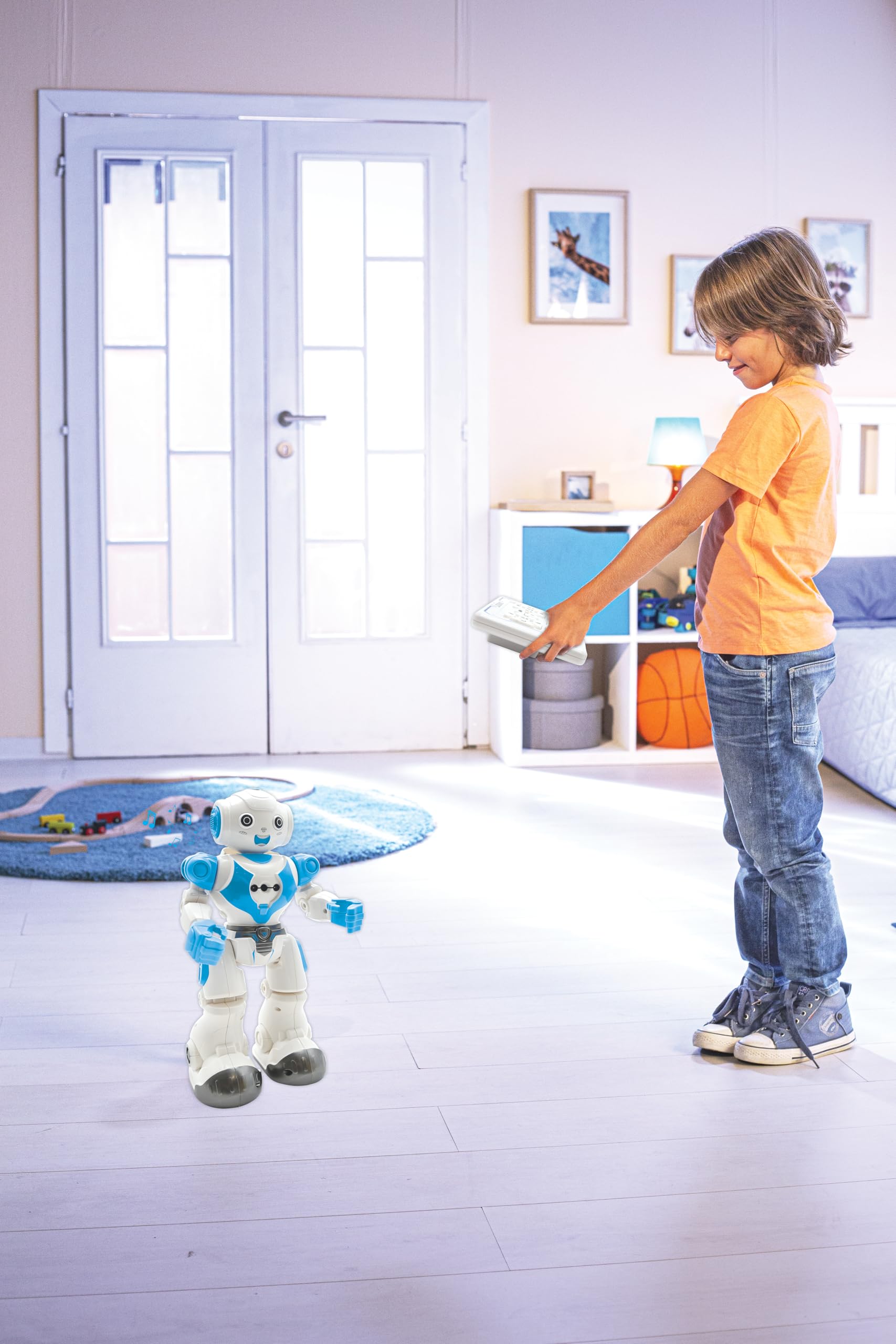 Lexibook Powerman Neo ROB18DE robot telecomando danza