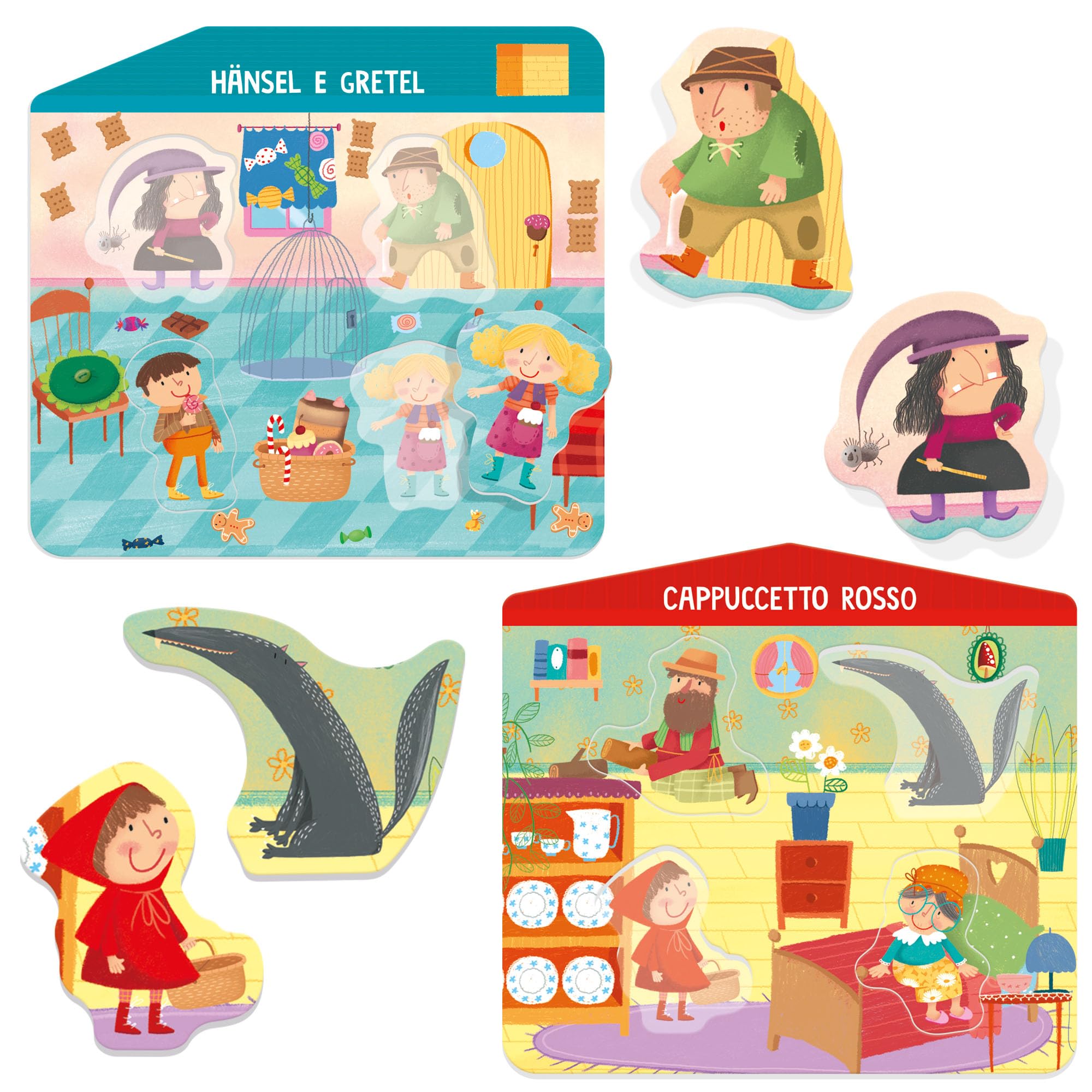 Headu Mio Primo Gioco Fiabe gioco 4 in 1 2-5 anni