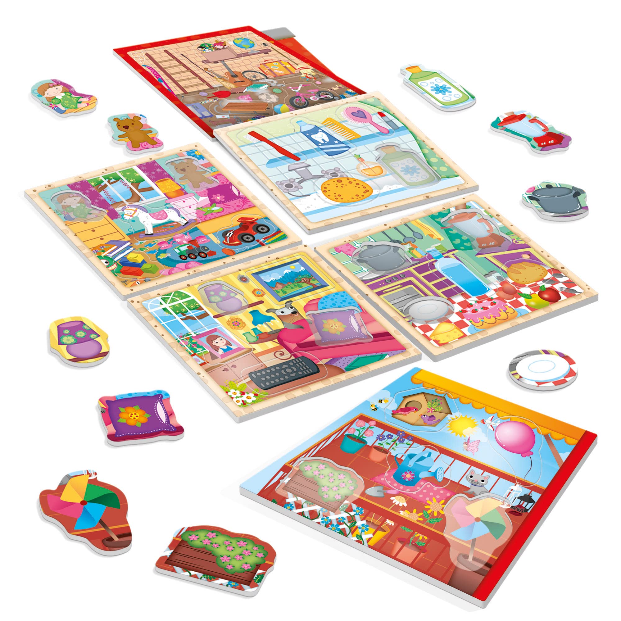 Headu Casetta Montessori incastro vecchia edizione 2-4 anni