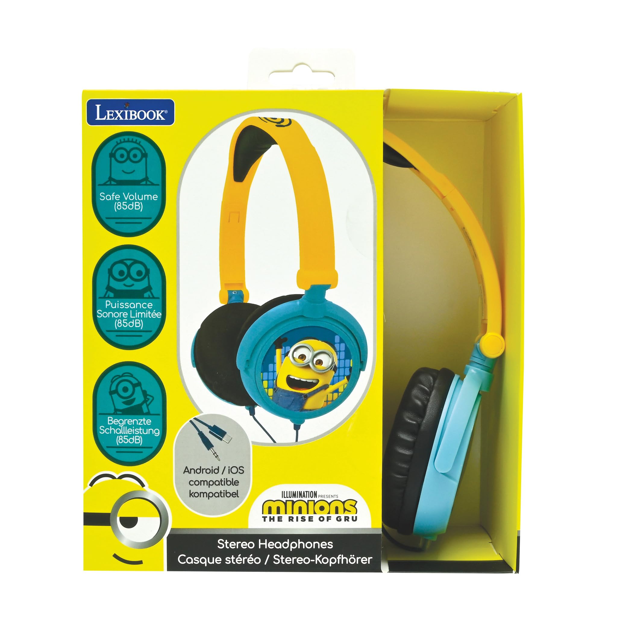 Lexibook HP010DES cuffie bambini pieghevoli