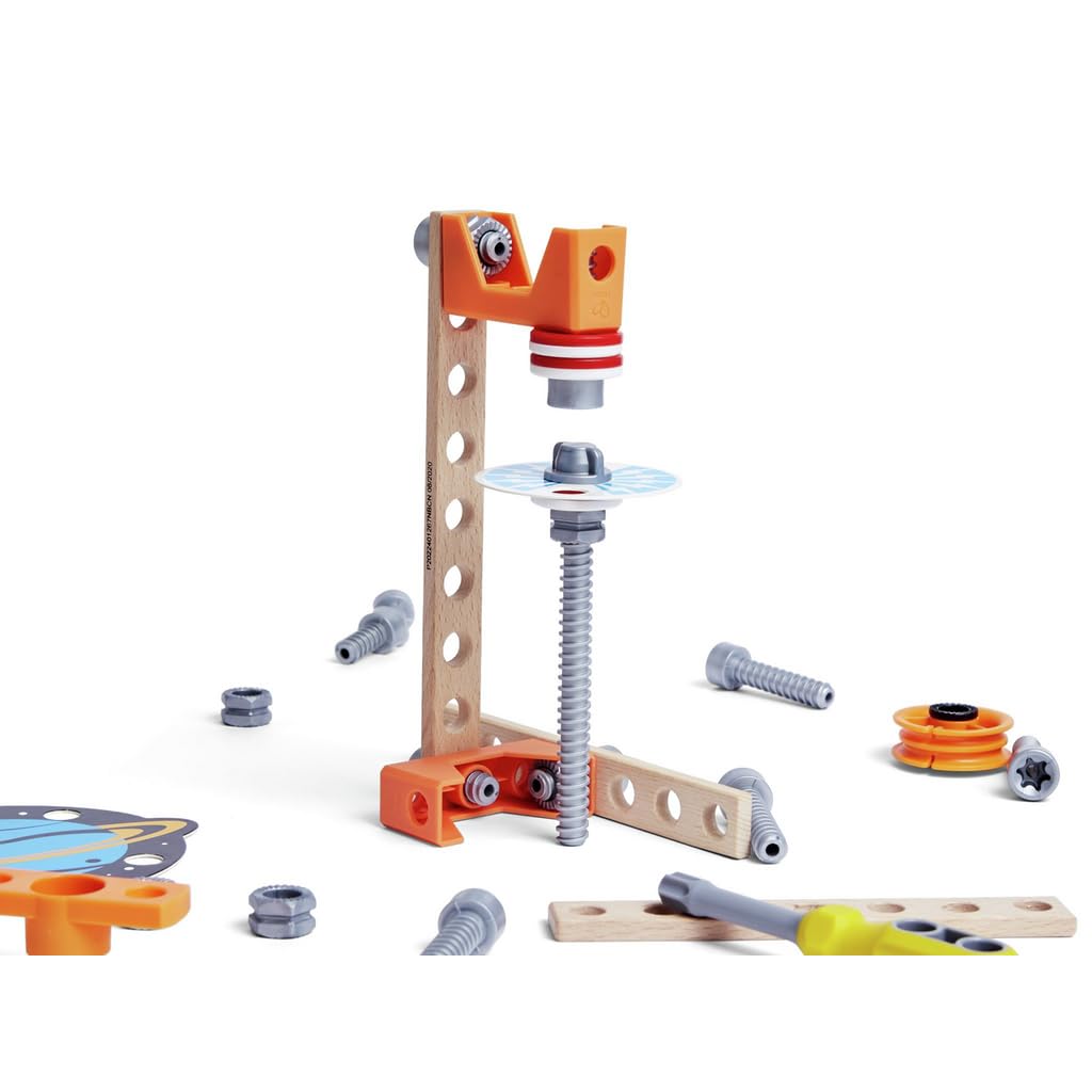 Hape Junior Inventor laboratorio magnetico gioco scientifico 34 pezzi