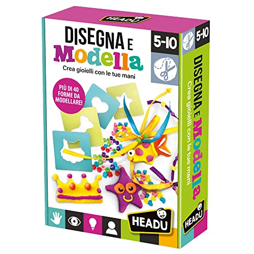 Headu Disegna e Modella IT29334 kit crea gioielli 5-10 anni