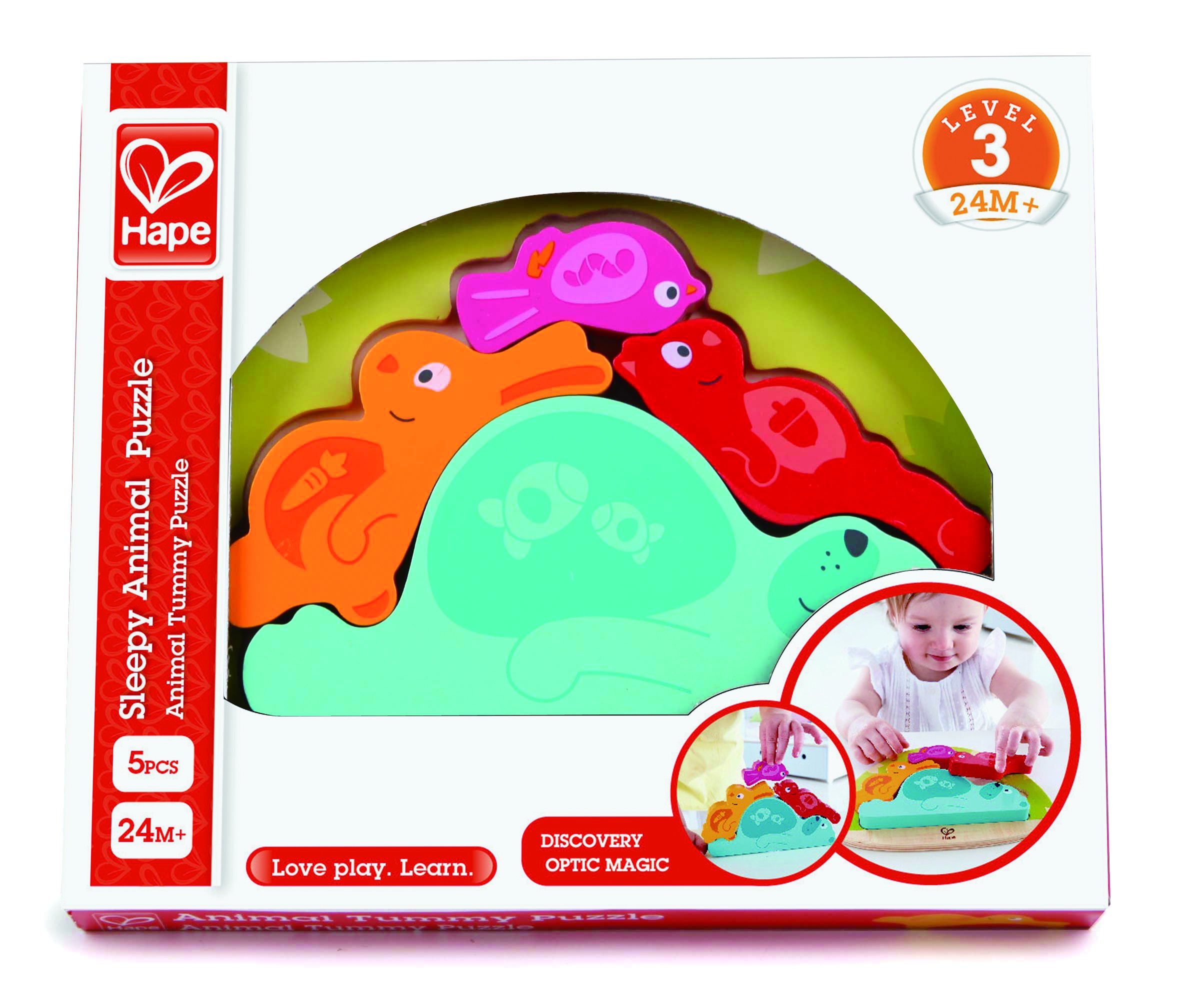 Hape E1612 puzzle legno bambini disegni colorati