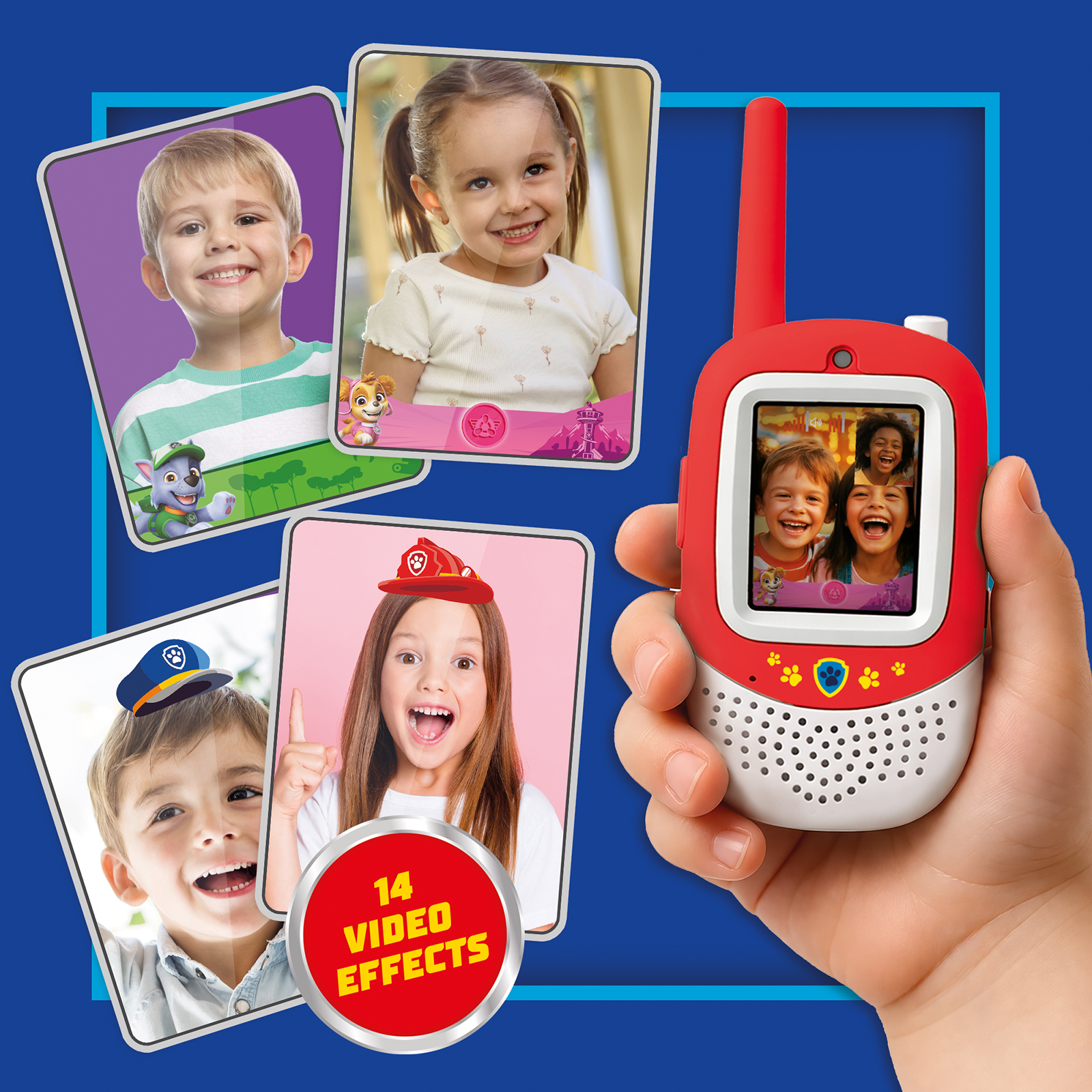 Lisciani Paw Patrol Video Walkie Talkie set 2 pezzi