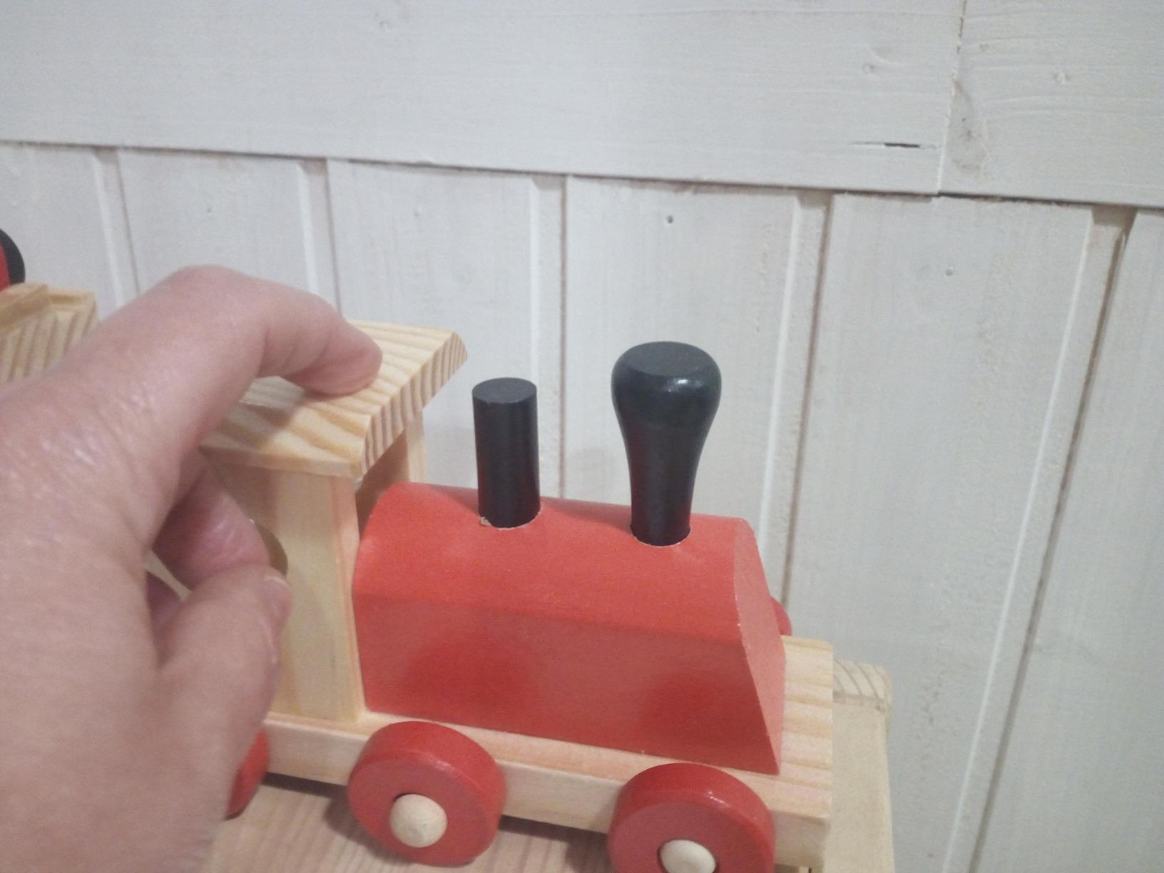 smallfoot 7006 autotreno legno con 8 auto