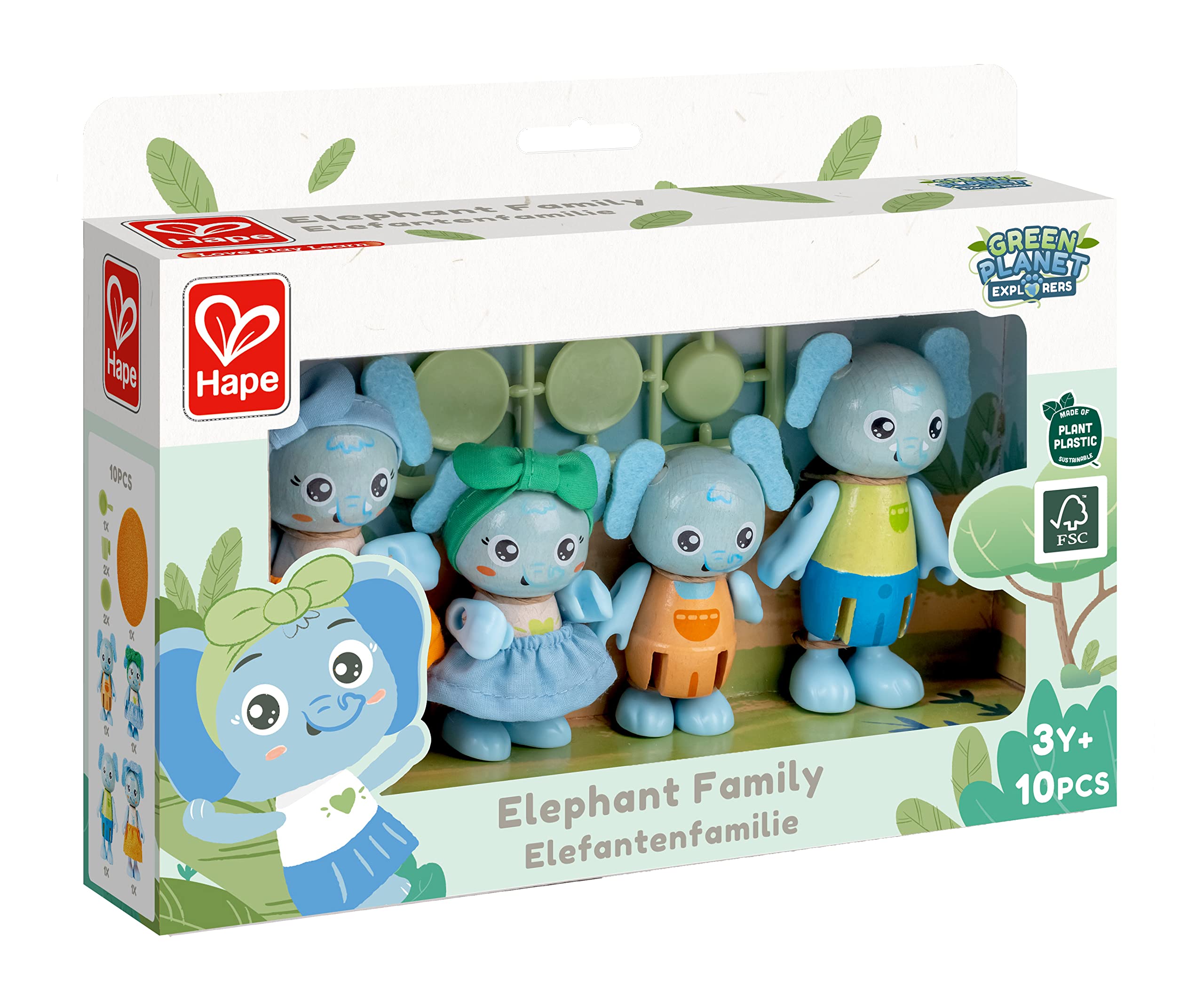 Hape Green Planet Explorers famiglia koala 4 pezzi