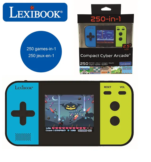 Lexibook JL2377 Cyber Arcade console 250 giochi