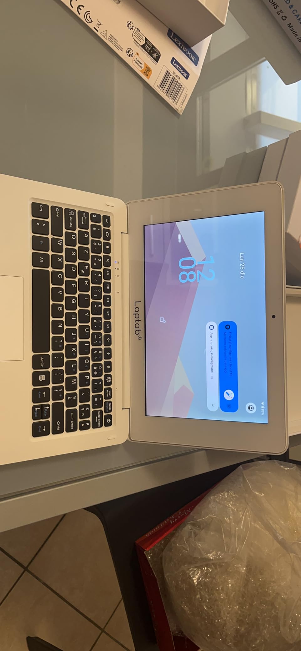Lexibook Laptab 10 LT10FR computer portatile touch 10 pollici
