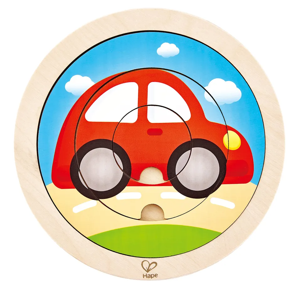 Hape E1605 puzzle in legno