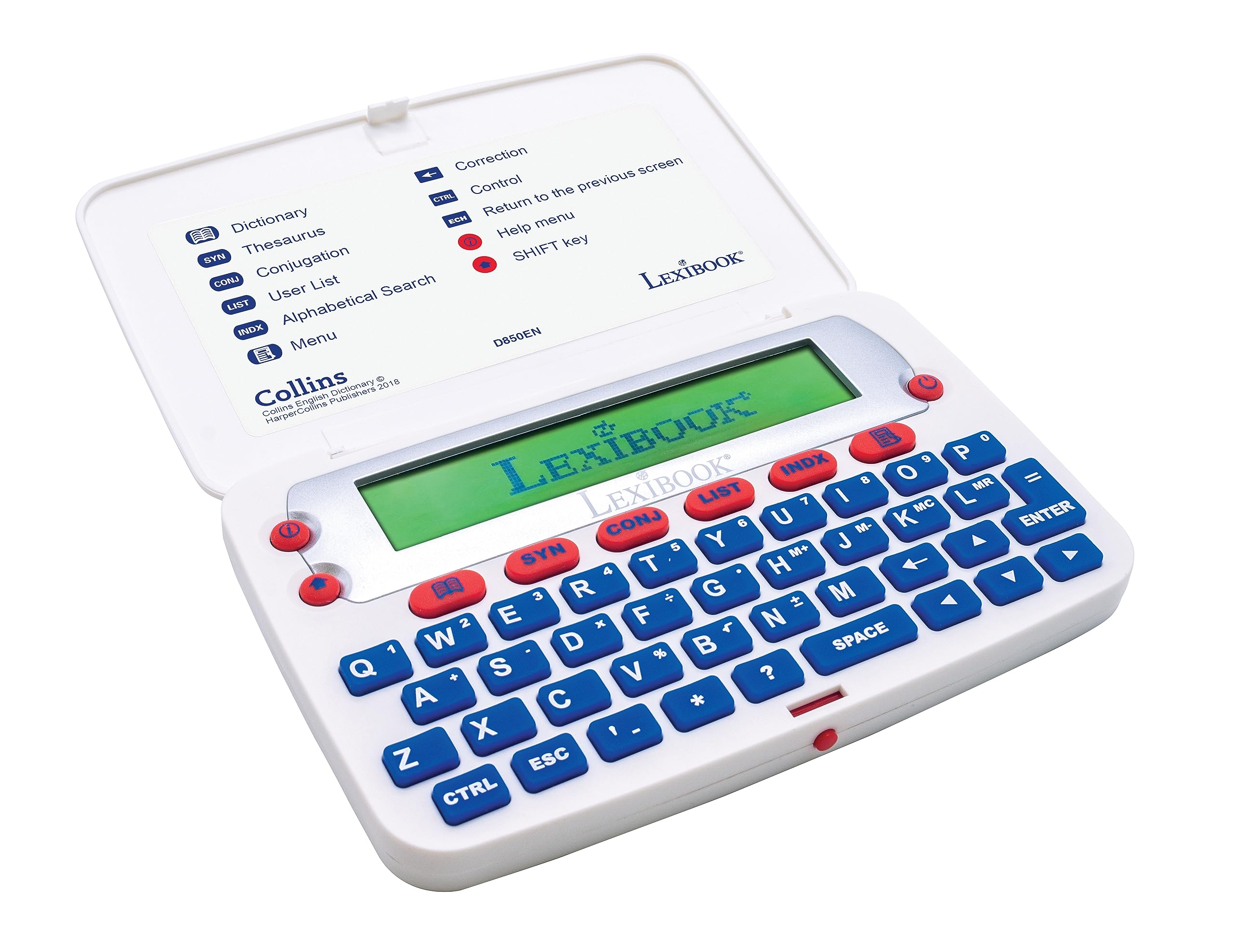 Lexibook D850EN dizionario elettronico inglese Collins