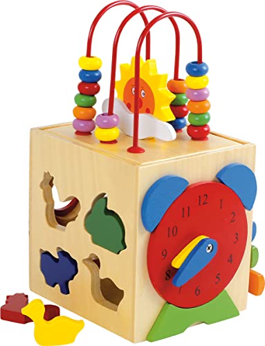 smallfoot Active Cube Sole cubo attività 5 giochi