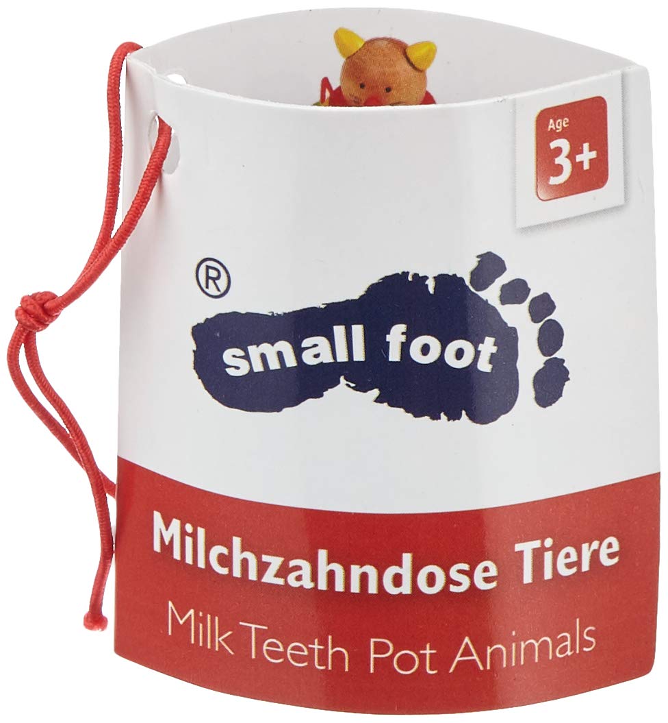 smallfoot 2020564 Scatoline dentini set 4 pezzi latta