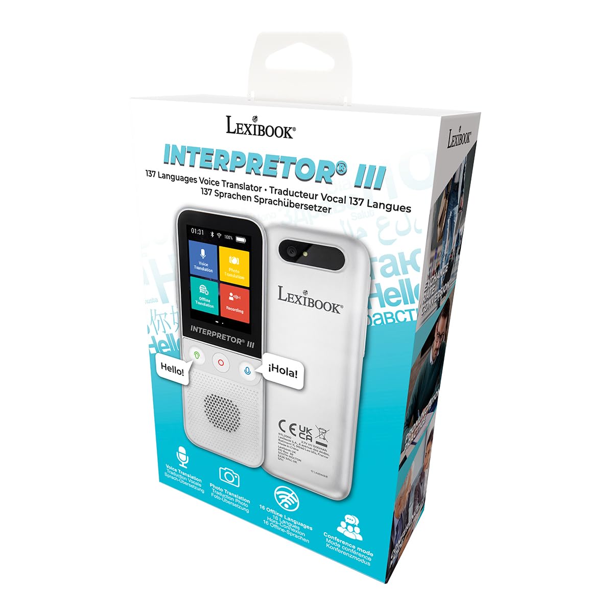 Lexibook Interpretor NTL3000 traduttore 137 lingue